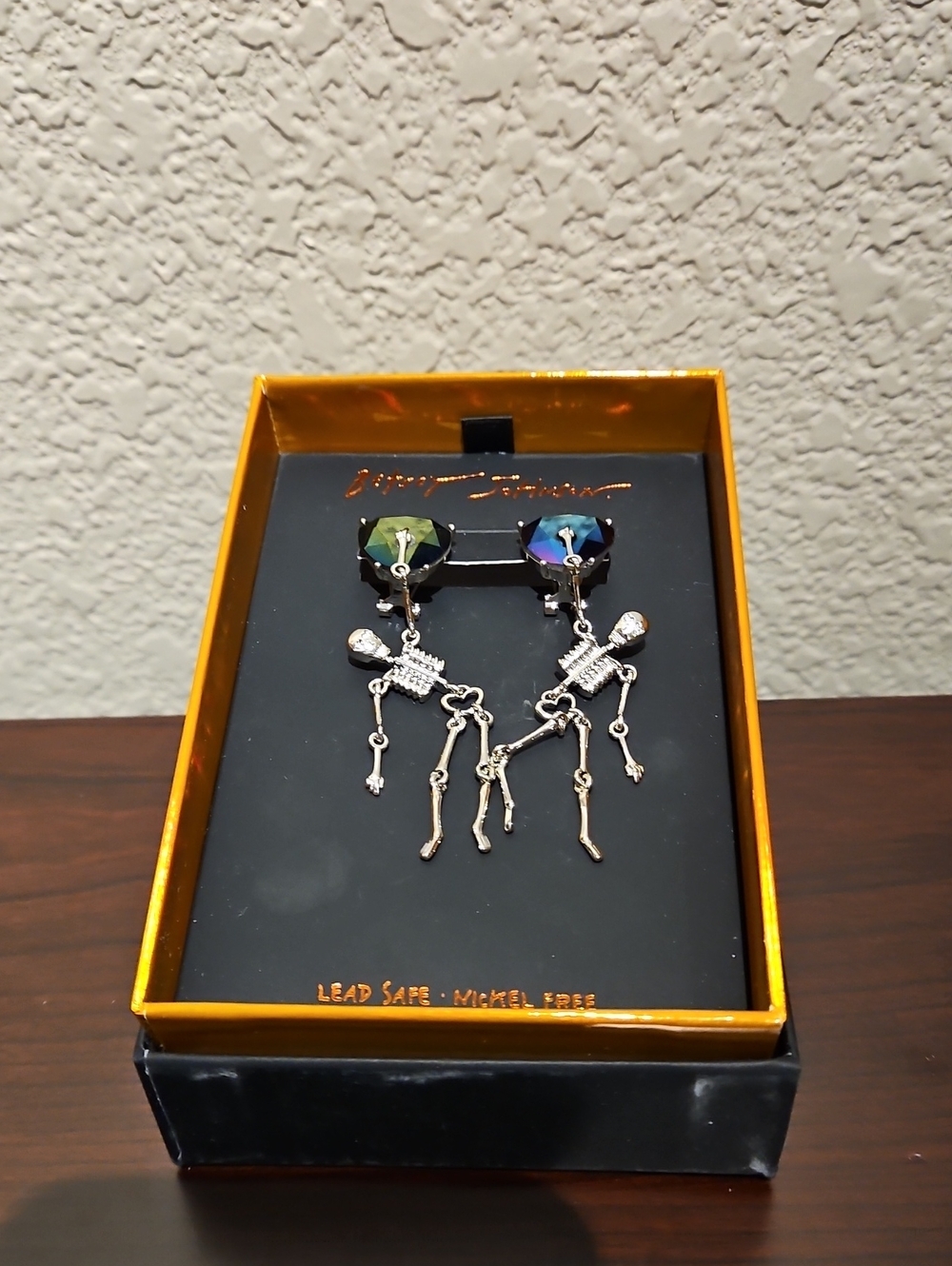 Betsey Johnson Skeleton Earrings